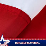Load image into Gallery viewer, 2 Pack USA Pleated Fan Flag 3x6 Ft American USA Bunting Decoration Flags Printed