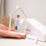 Load image into Gallery viewer, Anniversary Present for Her &amp; Him Valentines Day Romantic Gift to Boyfriend Girlfriend Message I Love You Gifts Wife Husband (Moon in Big Bottle I Love You In Wooden Frame)