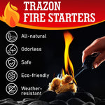 Load image into Gallery viewer, Fire Starters for Indoor Fireplace Campfires Wood Stove Grill Charcoal Chimney