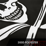 Load image into Gallery viewer, G128 Pirate Jolly Roger Bones Flag  3x5 Ft  ToughWeave Series Embroidered 300D Polyester  Novelty Flag, Embroidered Design, Indoor/Outdoor, Brass Grommets