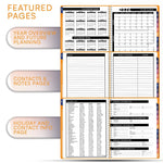 Load image into Gallery viewer, 2025 Appointment Book &amp; Planner 8.5 x 11 inches Large Tabbed Daily Hourly Weekly Planner Calendar &amp; Schedule Book 15 Minute time Slots Business &amp; Personal Planner Jan 2025 Dec 2025 Yellow