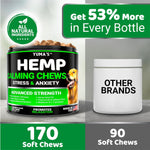 Load image into Gallery viewer, Hemp Calming Chews for Dogs Advanced Dog Calming Treats 170 Chews Chicken Flavor
