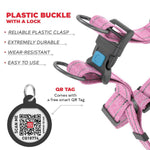 Load image into Gallery viewer, Pink Cotton Dog Harness Eco Friendly Dog Harness for Small Dogs 1722 in S Size