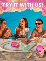 Load image into Gallery viewer, Rose Gold Hookah Set 2 Hose   YADO Square Hookah To Go with Hookah Charcoal Holder Heat Management Device and Big Rose Silicone Hookah Bowl and Bag for Shisha Portable Hookah Set with Everything