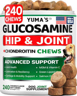 Load image into Gallery viewer, Glucosamine for Dogs Hip &amp; Joint Chews 240 Count Chondroitin &amp; MSM