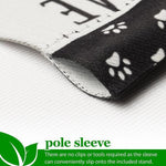 Load image into Gallery viewer, G128 Garden Flag &amp; Stand Home is Where My Cat Is  4x8 Inch  Printed Blockout Polyester