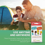 Load image into Gallery viewer, Conversation Cards for Kids Age 9 12 Communication Cards to Build Confidence &amp; Emotional Intelligence Family Conversations Game for Kids and Adults Therapy Tool Easter Basket Stuffer
