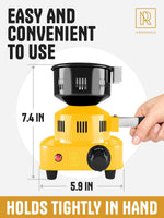 Load image into Gallery viewer, Yellow Multipurpose Electric Charcoal Starter Electric Charcoal Burner ETL