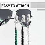 Load image into Gallery viewer, Glasses Strap String Holder 3 Pcs Terylene Eyeglasses Strap Cords NonSlip Tips