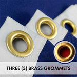 Load image into Gallery viewer, G128 Texas State Flag 5x8 FT 5Pack Embroidered Stars Sewn Stripes Heavy Duty 220GSM Tough Spun Polyester Quality with Brass Grommets
