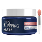 Load image into Gallery viewer, Lip Sleeping Mask with Hyaluronic Acid Vitamin C Nourish Hydrate Dry Lips Peach