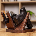 Load image into Gallery viewer, Wood Pistol Rack for Gun Safe Gun Storage for Handguns Revolvers Gun Safe