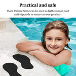 Load image into Gallery viewer, Floor Pumice Stone 2 PCS Shower Foot Scrubber Non Slip Shower Massage Scrubber for Cleaning Exfoliating Massaging Feet Removing Dead Skin &amp; Callus  Foot Scrubber for Shower Floor &amp; Bath Tub