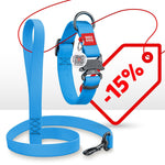 Load image into Gallery viewer, Waterproof Dog Collar Adjustable Dog Collar for Large Dogs Small and Medium Dogs Heavy Duty Dog Collars with Durable Metal Clasp and QR Dog Tag Boy &amp; Girl Dog Collars (Blue)