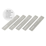 Load image into Gallery viewer, 5 Pieces Rectangular Sharpening Stone Set Diamond Sharpening Stone on Blanks for Knife Blades Diamond Stone Set for Novice and Advanced Users Knife Sharpening Kit Must Have