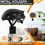 Load image into Gallery viewer, 9 Pcs Helmet Holder Wall Mount   Reliable Cowboy Hat Holder for Wall Made of Sturdy Metal Easy &amp; Firm Installation for Convenient Storage of Helmets Hats &amp; More   35 Lbs Max Load