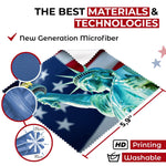Load image into Gallery viewer, Microfiber Cleaning Cloth for Glasses Eyeglass Cleaning Cloth Lens Cleaning Cloth Microfiber Glasses Cleaning Cloth for Phone Screens Camera Lens Cleaner 6 pcs