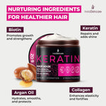 Load image into Gallery viewer, Keratin Hair Mask Deep Conditioner 8 oz for Dry Damaged Hair Hair Treatment