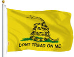 Load image into Gallery viewer, Gadsden (Dont Tread On Me) Flag 75D Printed Polyester 3x5 Ft