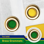 Load image into Gallery viewer, G128 Saint Vincent and the Grenadines Vincentian Flag  3x5 Ft  LiteWeave Pro Series Printed 150D Poly  Country Flag, Vibrant Colors, Brass Grommets, Thicker and More Durable Than 100D 75D Polyester