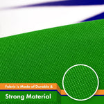Load image into Gallery viewer, G128 5 Pack: India (Indian) Flag  3x5 feet  Printed 150D Indoor/Outdoor, Vibrant Colors, Brass Grommets, Quality Polyester, Much Thicker More Durable Than 100D 75D Polyester