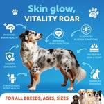 Load image into Gallery viewer, Salmon Oil for Dogs 8 FL OZ Omega 3 Wild Alaskan Salmon Fish Oil Natural EPA