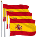 Load image into Gallery viewer, Spain Spanish Flag 3x5 Ft 3Pack Printed Polyester By G128