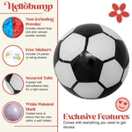 Load image into Gallery viewer, Gender Reveal Soccer Kit with Large 72 inch Balloons and Stickers   Soccer