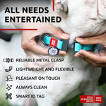 Load image into Gallery viewer, Waterproof Dog Collar Adjustable Glow in Dark for Medium Dogs 1016 inch Neck