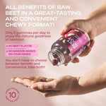 Load image into Gallery viewer, Beet Chews for High Blood Pressure Beet Root Gummies with Tart Cherry Extract