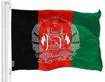 Load image into Gallery viewer, G128 Combo Pack: USA American Flag &amp; Afghanistan Afghan Flag 3x5 FT Printed 150D Polyester