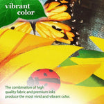 Load image into Gallery viewer, House Flag Welcome Sunflowers Butterflies 28x40 In Printed Blockout Polyester