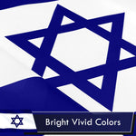 Load image into Gallery viewer, Israel Israeli Flag 3x5 Ft 2Pack Printed Polyester By G128