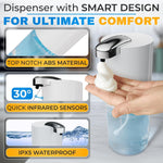 Load image into Gallery viewer, Automatic Soap Dispenser Touchless   13.5 Oz Automatic Hand Soap Dispenser 4 Level Adjustable Foaming Rechargeable &amp; Long Lasting Good for Kitchen Bathroom Hotels Restaurants &amp; Office