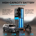 Load image into Gallery viewer, Portable Air Compressor 150PSI Tire Inflator with Digital Display Auto Stop