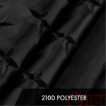 Load image into Gallery viewer, G128 2 Pack: All Black American USA US Flag 3x5 ft Embroidered Stars Sewn Stripes Brass Grommets