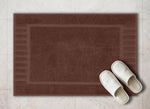 Load image into Gallery viewer, Luxury 2 Pack Bath Mat Floor Towel Set Absorbent Cotton Hotel Spa 22x34 in Brown