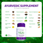 Load image into Gallery viewer, Herbal Digestive Support Supplement 60 Tablets with Ayurvedic Ingredients
