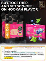Load image into Gallery viewer, New 26 mm Hookah Charcoal Hookah Coals for Hookah Coconut – XL Pack 80 Count &amp; 1.2 KG (2.6 lbs) – Premium Quality – 100% Natural Coconut Hookah Charcoal Cubes – NOT Quick Light