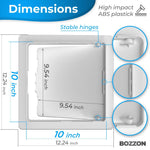 Load image into Gallery viewer, Access Panel for Drywall 10x10 inch Wall Hole Cover Access Door Plastic White