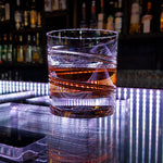 Load image into Gallery viewer, Rotating Glass (Art 002) Spinning Whiskey Glass for Any Occasions Unique and Old Fashioned Barware Tumbler Crystal Whiskey Glasses Spin Glasses for Scotch Bourbon Cocktail 320ml