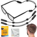 Load image into Gallery viewer, Glasses Strap Eyeglass Holder Band No Tail Band for Sports XL Size 17 inch 2 Pcs
