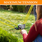 Load image into Gallery viewer, Water Balloon Launcher Slingshot 3 Person Game Catapult with 100 Colorful Air Balloons Water Balloon Slingshot for Long Distance Launching Easy to Use T Shirt Launcher for Outdoor Games