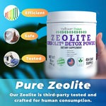 Load image into Gallery viewer, Zeolite Detox Powder 1 lb Clinoptilolite Zeolite Powder Sorbolit 1 2 µm Zeolite
