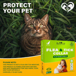 Load image into Gallery viewer, Natural Flea &amp; Tick Collar for Cats 6 Months Control of Best Prevention &amp; Safe Treatment Anti Fleas and Ticks Essential Oil Repellent (1 Pack)