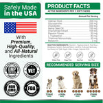 Load image into Gallery viewer, Hemp Calming Chews for Dogs   Advanced Dog Calming Chews   170 Treats   Anxiety Relief Treats   Hemp Oil   Separation Aid Stress Hip and Joint Supplement for Canine Health Support   Beef Flavor