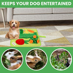 Load image into Gallery viewer, Snuffle Mat for Small Dogs &amp; Cats Soft Foraging Mat for Rabbits Washable Anti Slip Perfect for Bunnies Guinea Pigs &amp; Hamsters Sniff Puzzle Toy for Puppies (Small)