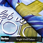 Load image into Gallery viewer, G128 Combo Pack: Garden Flag Stand Black 36x16 Inch &amp; Garden Flag Let Us Rejoice Easter Cross 12x18 Inch