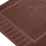 Load image into Gallery viewer, Luxury 2 Pack Bath Mat Floor Towel Set Absorbent Cotton Hotel Spa 22x34 in Brown