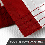 Load image into Gallery viewer, USA American Flag 1x1.5 Ft 5Pack Embroidered Polyester By G128
